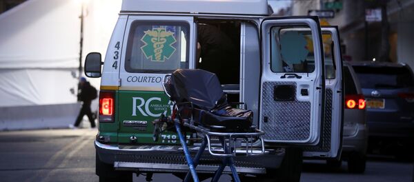 Ambulancia en Nueva York, EEUU - Sputnik Mundo