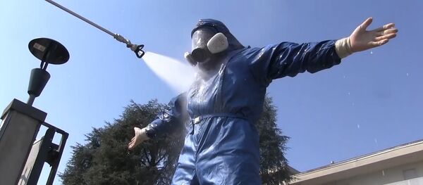 Especialista militar rusa en Italia Especialista militar rusa en Italia - Sputnik Mundo