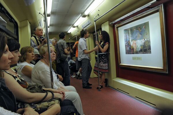 El más bello y preciso del mundo: el metro de Moscú cumple 85 años - Sputnik Mundo