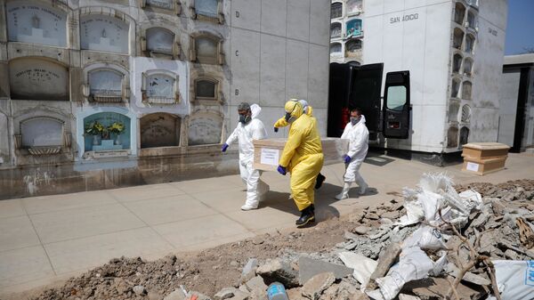 Un cementerio de Perú Un cementerio de Perú - Sputnik Mundo