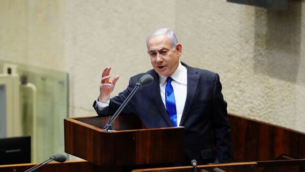 Benjamín Netanyahu, primer ministro de Israel Benjamín Netanyahu, primer ministro de Israel - Sputnik Mundo