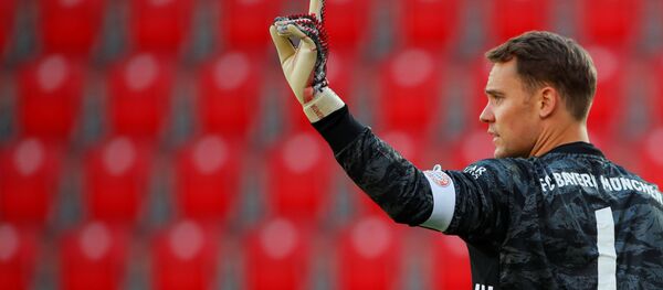 El portero de Bayern Munich, Manuel Neuer, durante el partido entre la Union Berlin y Bayern Munich - Sputnik Mundo