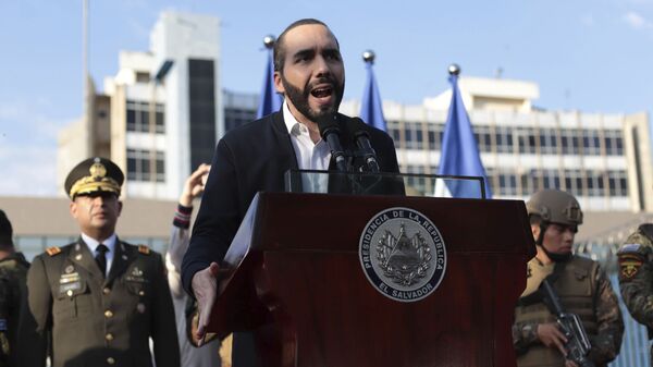 Nayib Bukele, presidente de El Salvador - Sputnik Mundo