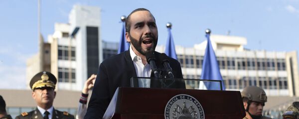 Nayib Bukele, presidente de El Salvador - Sputnik Mundo