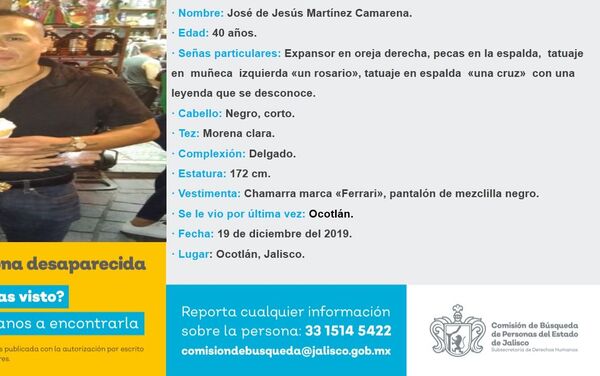 Cartel de búsqueda - Sputnik Mundo