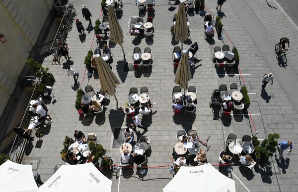 Los restaurantes en la época post-COVID-19: una experiencia distinta 

 - Sputnik Mundo