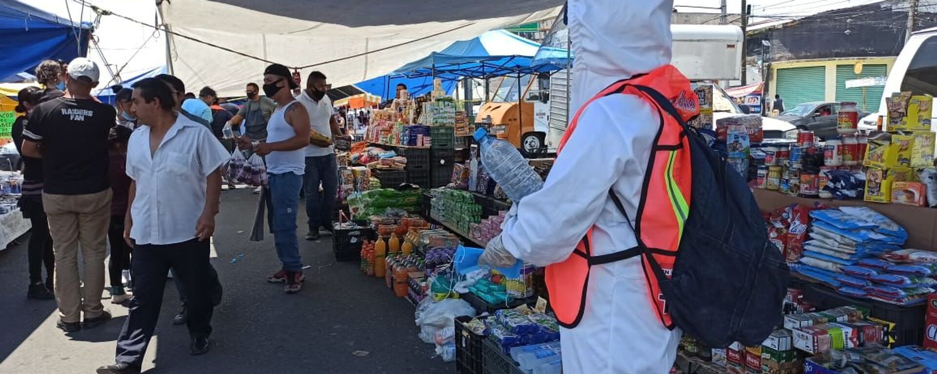 La alcaldía Itzapalapa durante de pandemia de COVID-19, Ciudad de México - Sputnik Mundo, 1920, 03.02.2022