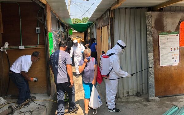 La alcaldía Itzapalapa durante la pandemia de COVID-19, Ciudad de México - Sputnik Mundo