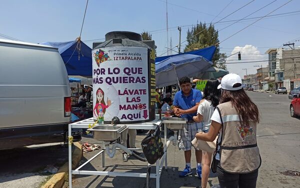 La alcaldía Itzapalapa durante la pandemia de COVID-19, Ciudad de México - Sputnik Mundo