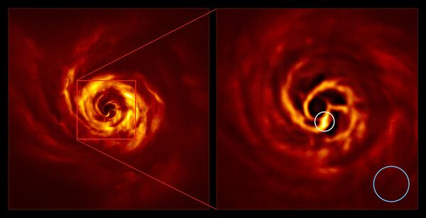 ¿Cómo nace un planeta? Ahora es posible verlo | Fotos, vídeo ¿Cómo nace un planeta? Ahora es posible verlo | Fotos, vídeo - Sputnik Mundo