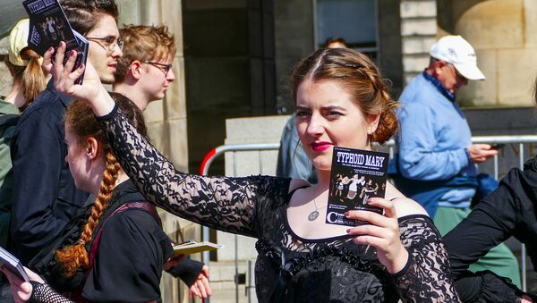 Representación teatral de la historia de Typhoid Mary, en Edimburgo (2017) - Sputnik Mundo