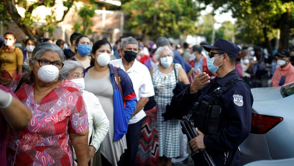 El coronavirus en El Salvador El coronavirus en El Salvador - Sputnik Mundo