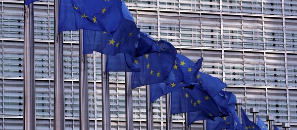 Banderas de la Unión Europea - Sputnik Mundo