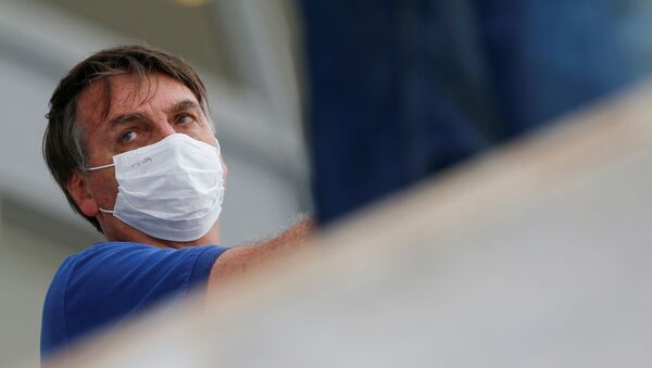 Jair Bolsonaro, presidente brasileño - Sputnik Mundo