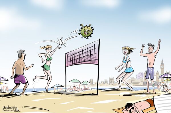 Autoridades sanitarias italianas emanan reglas de comportamiento en las playas Autoridades sanitarias italianas emanan reglas de comportamiento en las playas - Sputnik Mundo