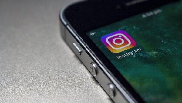 Instagram. Aplicación. Teléfono. Imagen referencial - Sputnik Mundo