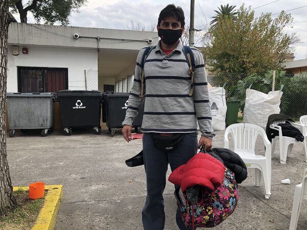 El drama en Argentina de quienes no pueden quedarse en casa porque no la tienen - Sputnik Mundo