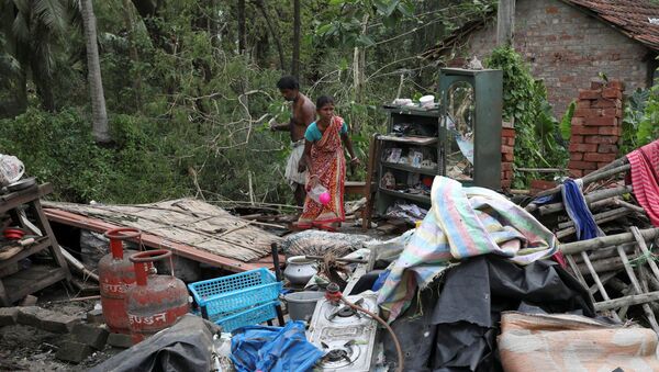 Consecuencias del ciclón en estado indio de Bengala Occidental - Sputnik Mundo