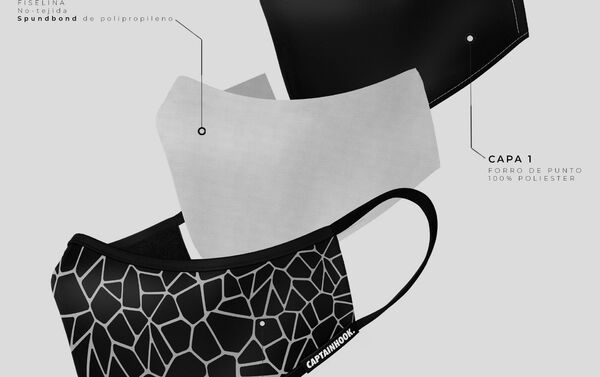 Mascarillas diseñadas por CaptainHook - Sputnik Mundo