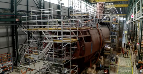 Submarino S-80 en construcción Submarino S-80 en construcción - Sputnik Mundo