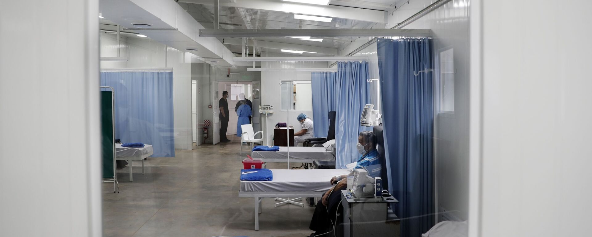 Un hospital para los pacientes con enfermedades respiratorias en Asunción, Paraguay Un hospital para los pacientes con enfermedades respiratorias en Asunción, Paraguay - Sputnik Mundo, 1920, 21.03.2021