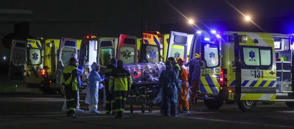 Ambulancias en Chile - Sputnik Mundo