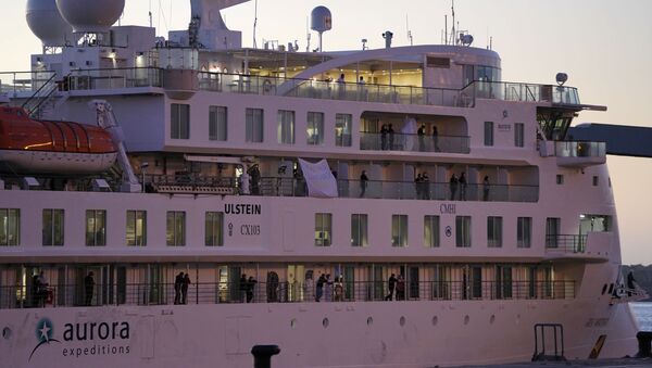 El crucero australiano Greg Mortimer - Sputnik Mundo