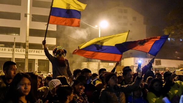 Protestas en Quito, Ecuador (archivo) - Sputnik Mundo