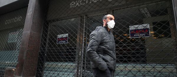 Un hombre en Buenos Aires, Argentina Un hombre en Buenos Aires, Argentina - Sputnik Mundo