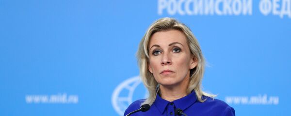 María Zajárova, portavoz del Ministerio de Relaciones Exteriores de Rusia - Sputnik Mundo