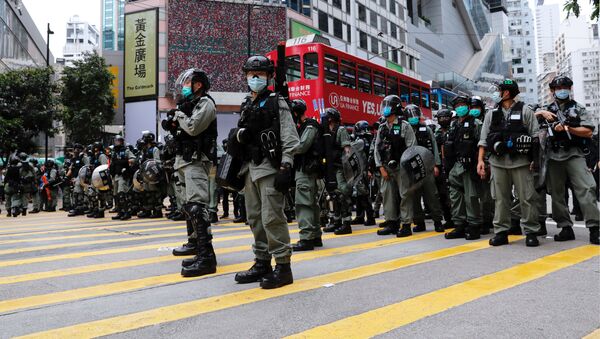 Situación en Hong Kong - Sputnik Mundo