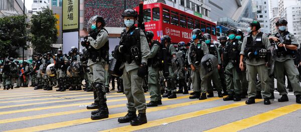 Situación en Hong Kong Situación en Hong Kong - Sputnik Mundo