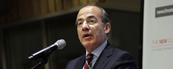 El expresidente de México Felipe Calderón - Sputnik Mundo