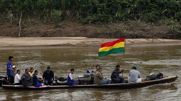 Indígenas bolivianos (archivo) - Sputnik Mundo