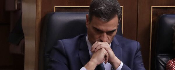 Pedro Sánchez en el Congreso de los Diputados - Sputnik Mundo