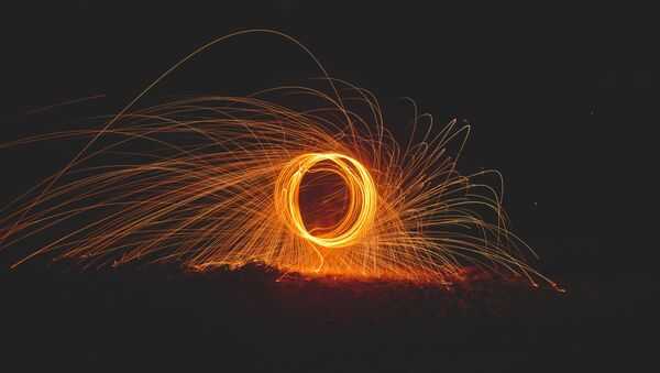 Anillo de fuego, ilustración - Sputnik Mundo