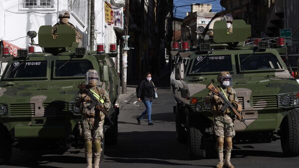 Militares bolivianos - Sputnik Mundo