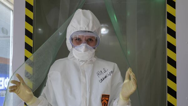 Una médica rusa - Sputnik Mundo