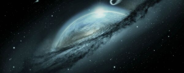 Un meteorito está acercándose a la Tierra (imagen referencial) - Sputnik Mundo