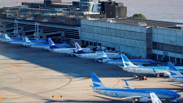 Aeronaves de las Aerolíneas Argentinas - Sputnik Mundo