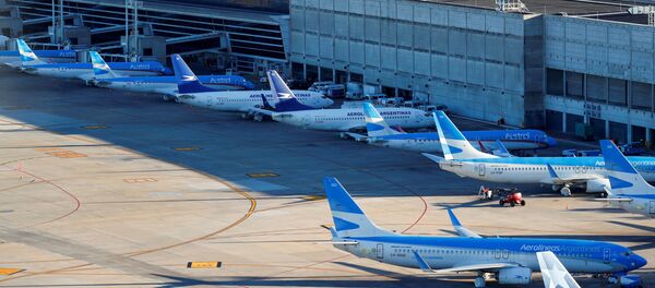 Aeronaves de las Aerolíneas Argentinas - Sputnik Mundo