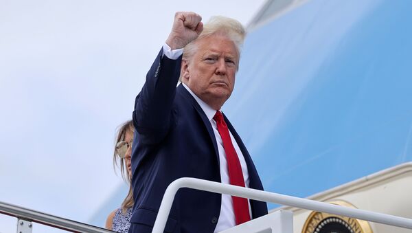 Donald Trump, presidente de EEUU - Sputnik Mundo