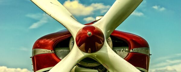 Las hélices de un avión (imagen referencial) - Sputnik Mundo