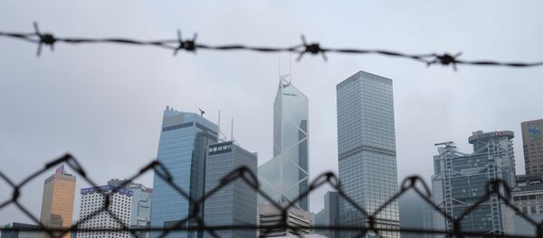 Rascacielos en Hong Kong Rascacielos en Hong Kong - Sputnik Mundo