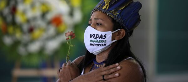 Mujer indígena de Brasil - Sputnik Mundo