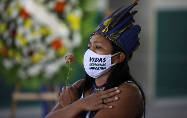 Mujer indígena de Brasil - Sputnik Mundo