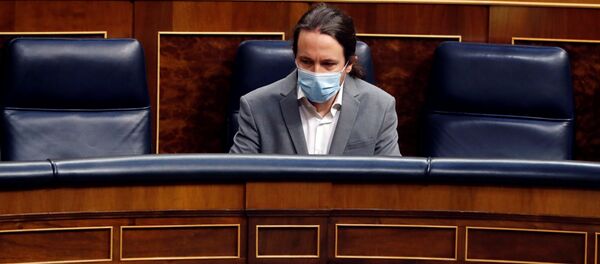 Pablo Iglesias en el Congreso de los Diputados - Sputnik Mundo