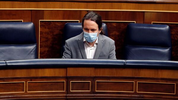 Pablo Iglesias en el Congreso de los Diputados - Sputnik Mundo