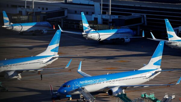 Aviones de Aerolíneas Argentinas - Sputnik Mundo