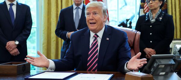 Donald Trump, presidente de EEUU Donald Trump, presidente de EEUU - Sputnik Mundo